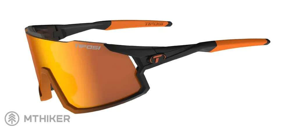 Finální Výprodej Tifosi Stash brýle, black/orange fade/clarion oranžová/AC red/clear