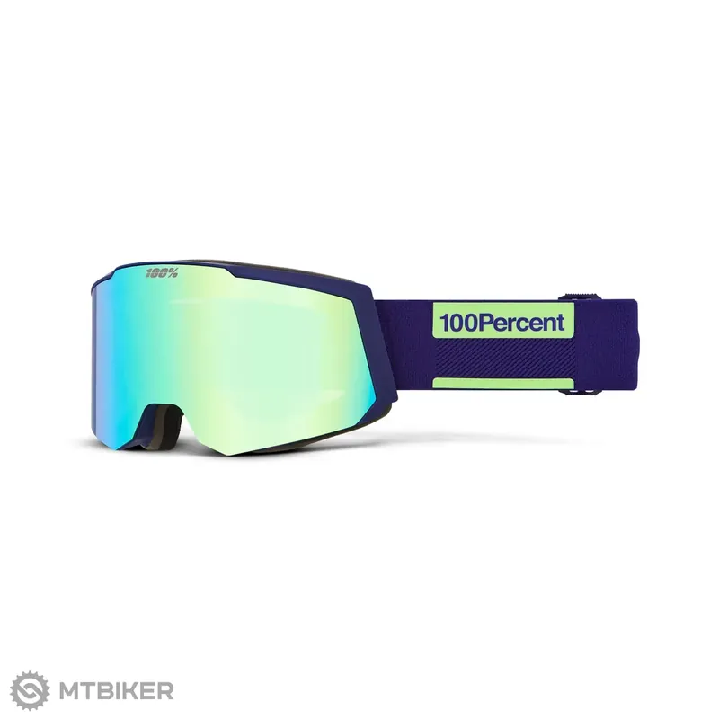 100% SNOWCRAFT S brýle, eggplant/HiPER mirror green Akční Cena