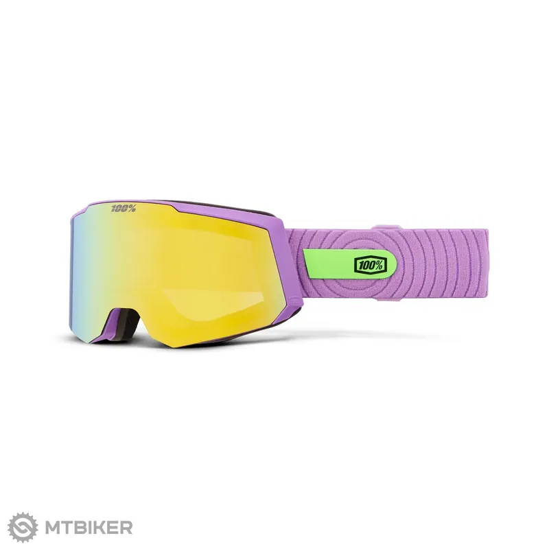 100% SNOWCRAFT S brýle, smoothie/HiPER mirror yellow gold Cenově Výhodný