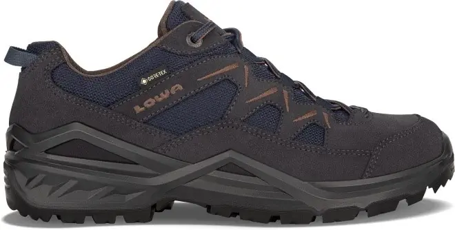 Vysoce Kvalitní Lowa boty SIRKOS EVO GTX LO navy/brown