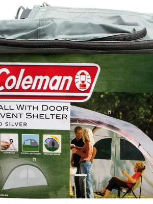 Coleman zástěna Event Shelter Sunwall Door Pro L silver Levný