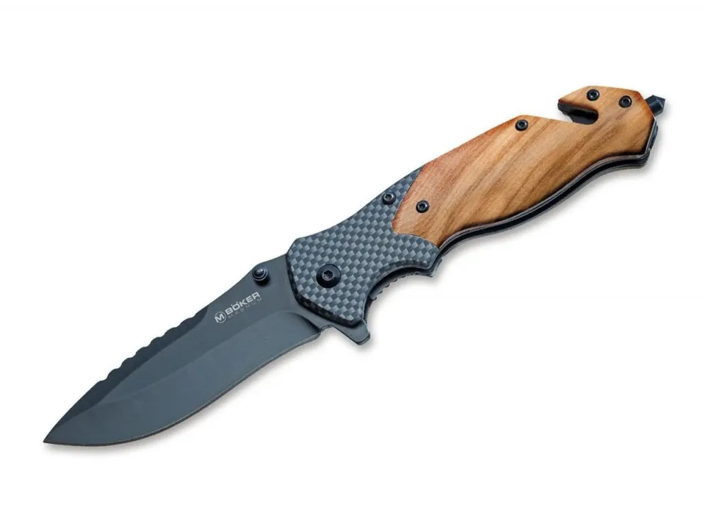 Böker Kapesní Nůž Magnum Blomkvist Olive 01MB736 Značkový