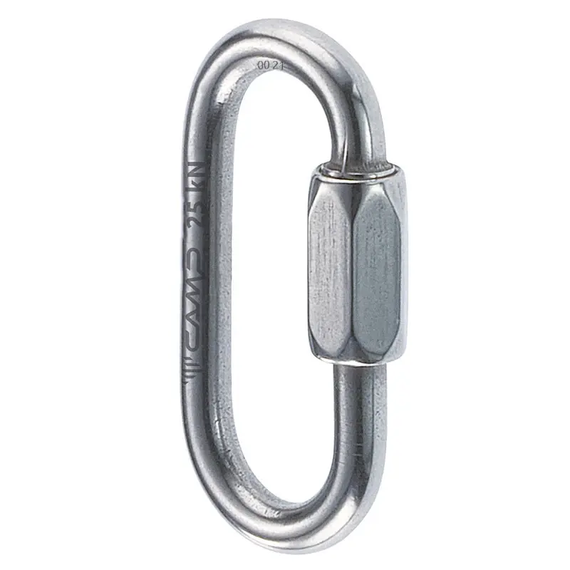 Camp mailona Oval Quick Link - 5mm - stainless steel Originální