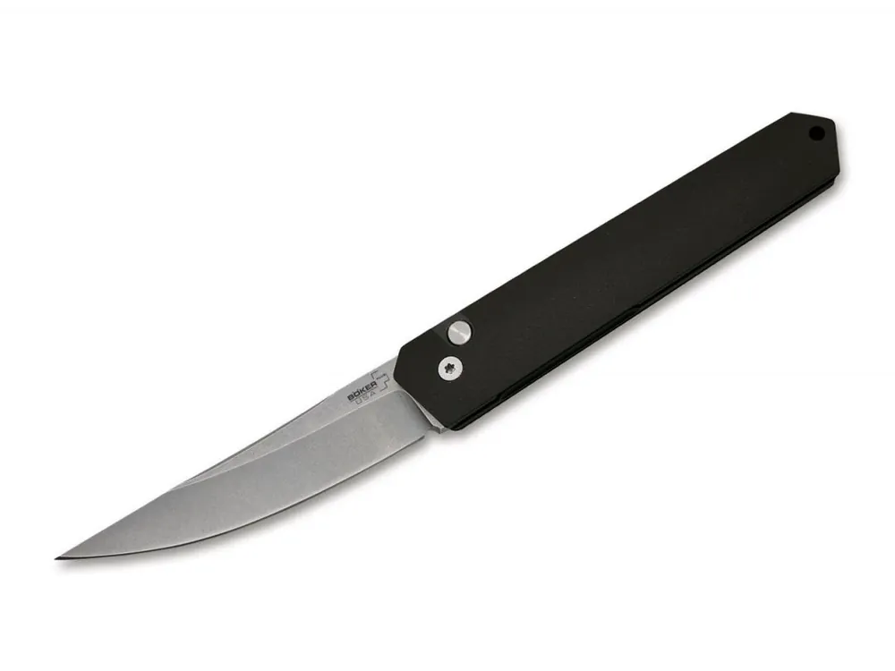 Böker Nůž Kapesní Kwaiken Automatic Black 06EX291 Cenový Hit