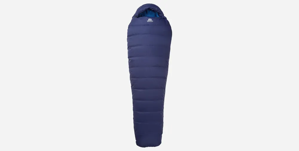 Mountain Equipment péřový spacák s DWR Olympus 450 Regular Ověřený