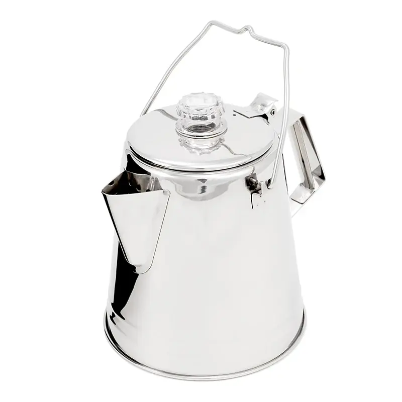 GSI Outdoors perkolátor Glacier Stainless Handle Percolator 2,1l Cenová Bomba