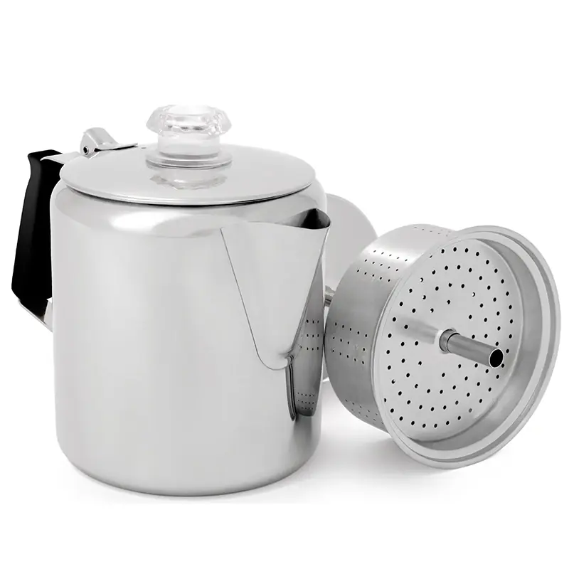 Nejprodávanější GSI Outdoors perkolátor Glacier Stainless Percolator 900ml