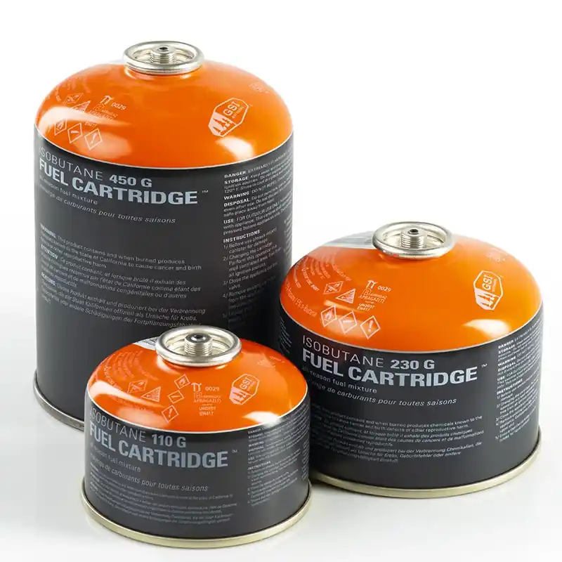 GSI Outdoors plynová kartuše Isobutane Fuel Cartridge 450g Originální