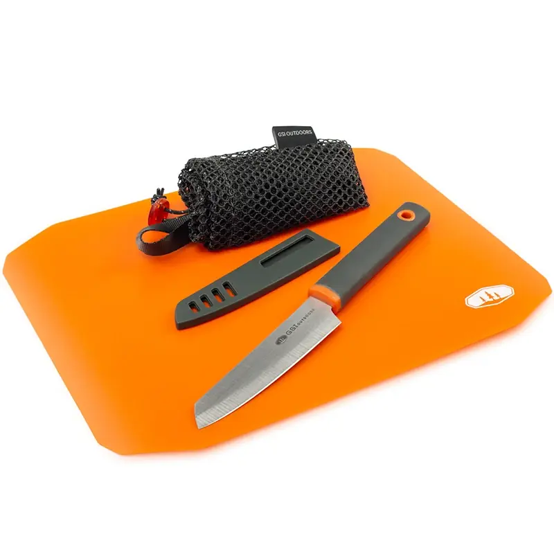 GSI Outdoors kompaktní sada Rollup Cutting Board Knife Set Poslední Šance