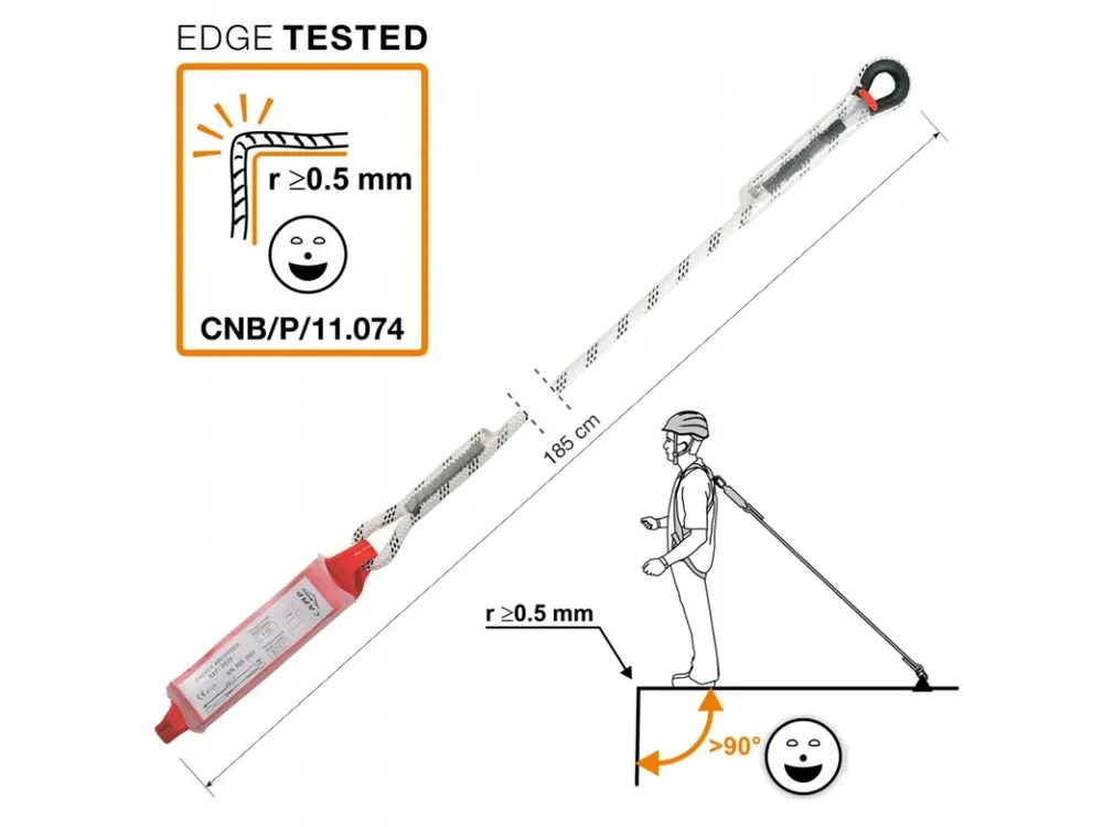 Originální Camp Shock Absorber Rope Single 185 Cm