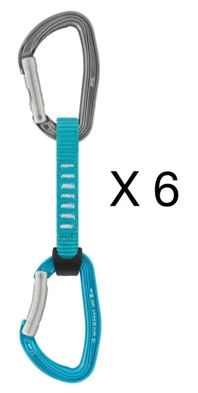 Originální Petzl Pack Of 6 Djinn Axess 11 cm