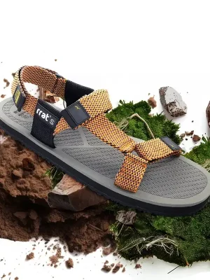 RRATS T-OUTDOOR Brown / Ocher Výhodná Nabídka