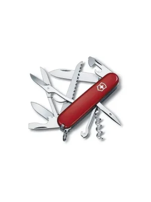Victorinox kapesní nůž transparentní 91mm Huntsman Celidor rudý Must-Have