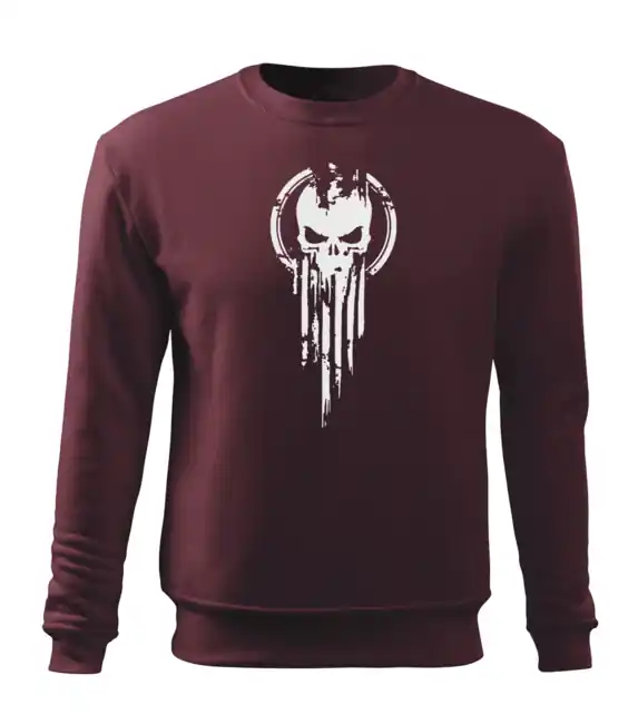 DRAGOWA pánská mikina skull, rudá 300g / m2 Kup Teď