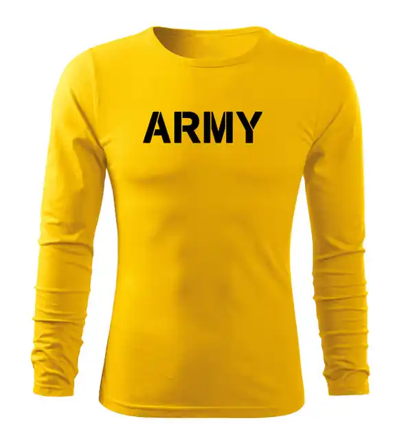 Rychlé Dodání DRAGOWA Fit-T tričko s dlouhým rukávem army, 160g / m2