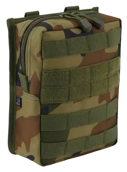 Super Cena Brandit Molle kapsička Cross, woodland
