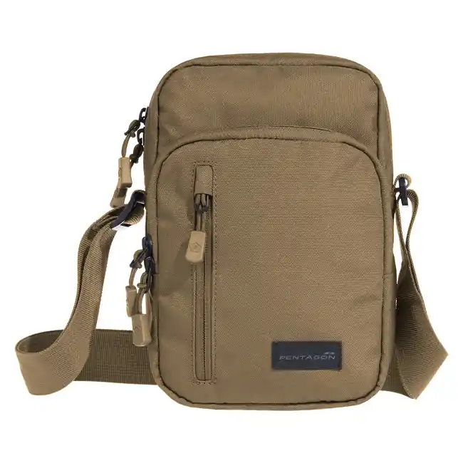 Přímo Od Výrobce Pentagon Kleos Messenger taška přes rameno, coyote