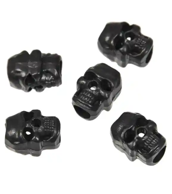 Pouze Dnes Mil-tec Skull koncovky na šňůrku 10ks, černé