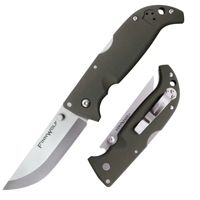 Top Prodej Cold Steel Finn Wolf otevírací nůž zelený, 20cm