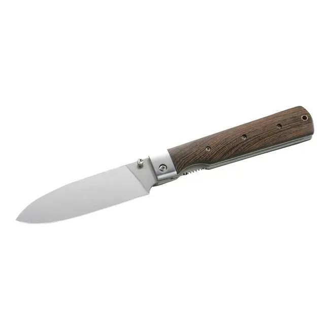 Levný Kapesní kempingový nůž Herbertz 11,4 cm, dřevo Tagayasan