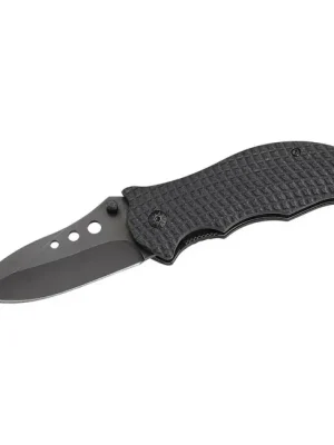 Pouze Dnes Kapesní nůž Herbertz 7,3 cm, černý, G10
