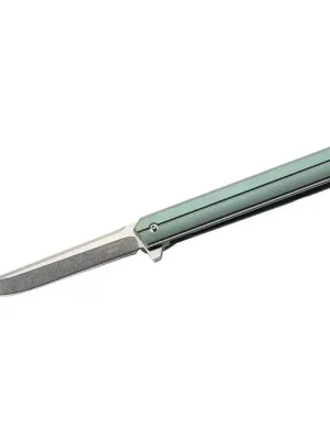 Jednoruční kapesní nůž Herbertz slim 9 cm, titan, zelená povrchová úprava Odeslání Ihned
