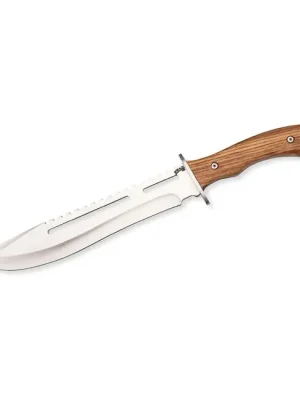 Velký opaskový nůž Herbertz, 26 cm, dřevo Zebrano Autentický