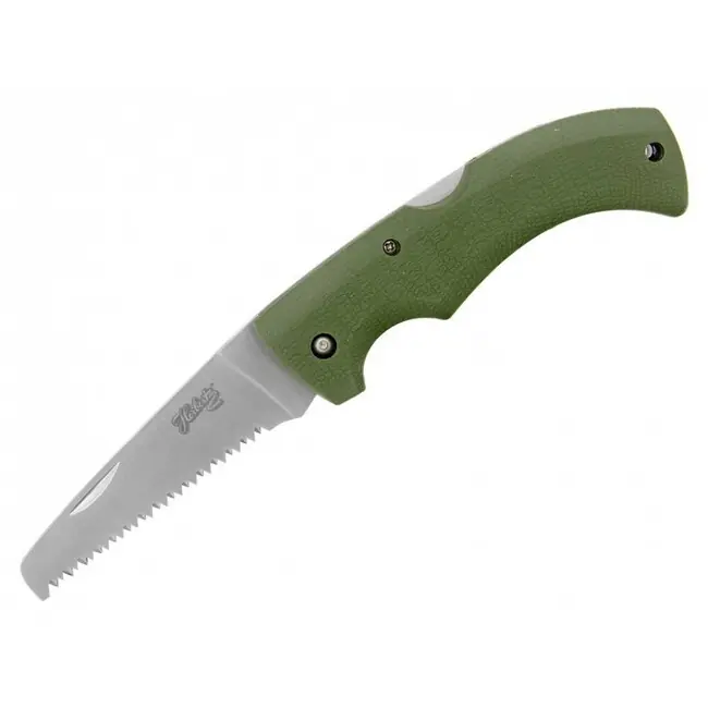 Herbertz Olive zavírací kapesní pilka 9 cm, olivově zelená barva Cenový Hit