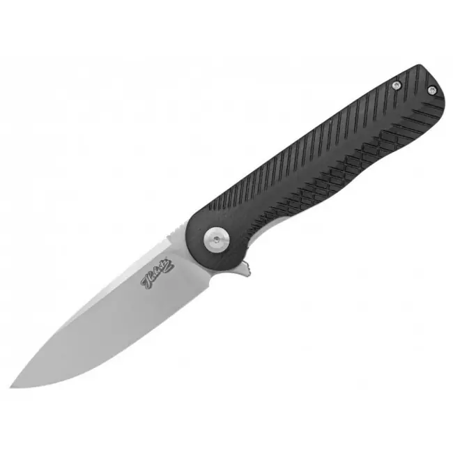Ověřený Kapesní nůž Herbertz G10 D2 9cm černý