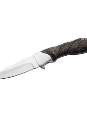 Autentický Kapesní nůž Herbertz 9 cm, dřevo Tagayasan, tvar ryby
