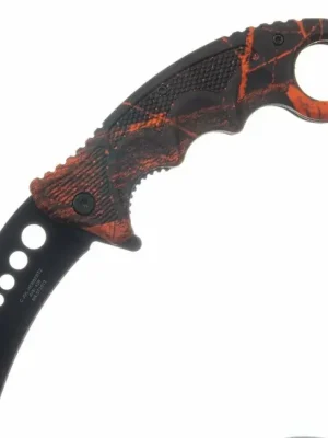 Kapesní nůž Herbertz 8 cm, červeno-černý, polymer Zlevněný