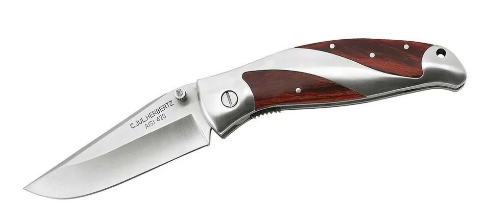 Cenový Hit Kapesní nůž Herbertz 8,5cm, dřevo Pakka