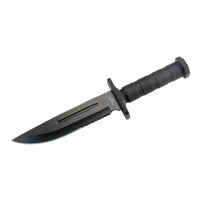Akce Outdoorový nůž Herbertz Gürtelmesser 18,2 cm, černý, ABS