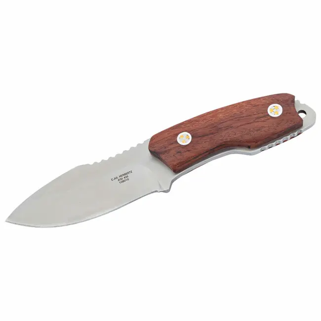 Lovecký nůž Herbertz Fahrtenme Cocobolo 9,3cm, hnědý, dřevo Cocobolo Nová Kolekce
