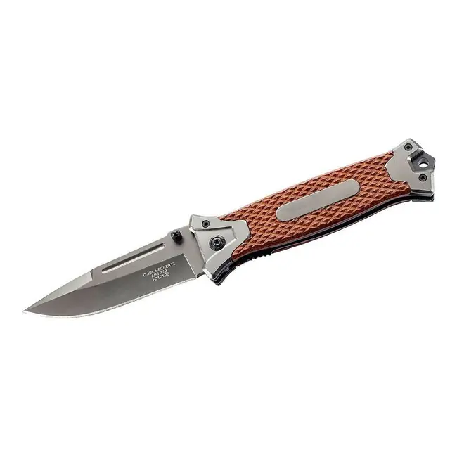 Jednoruční kapesní nůž Herbertz Rattan 9,7 cm, CNC frézovaný ratan, kování z nerezové oceli Odeslání Ihned