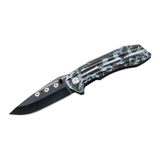 Nakupujte Hned Jednoruční kapesní nůž Herbertz Patrone 9 cm, hliník, army úprava, Camo