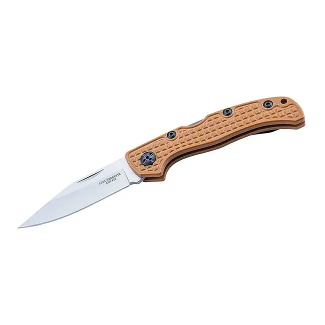 Vysoce Kvalitní Kapesní nůž Herbertz 7,7 cm, G10, hnědý