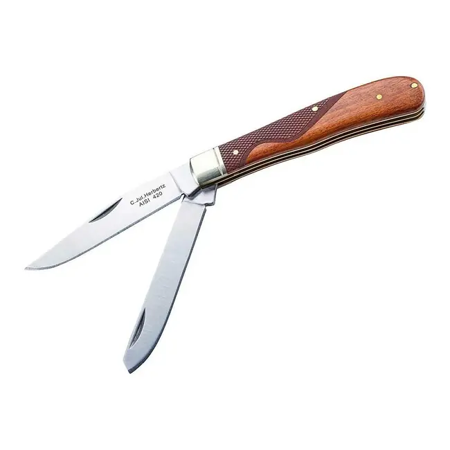 Kapesní nůž Herbertz 8cm, palisandr, 2 čepele Nejlepší Cena