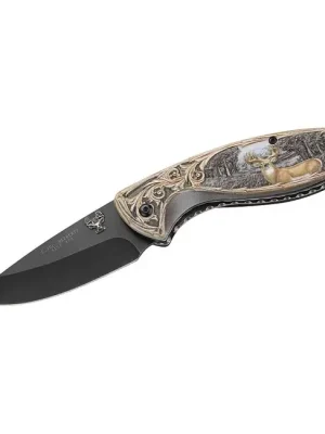 Expresní Doručení Jednoruční kapesní nůž Herbertz 8,3cm, hliník, Jelen