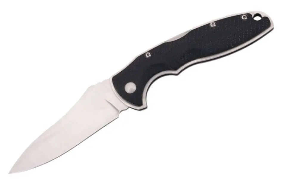 Kapesní nůž Herbertz 8 cm, černý, G10 Dokud Zásoby Vydrží