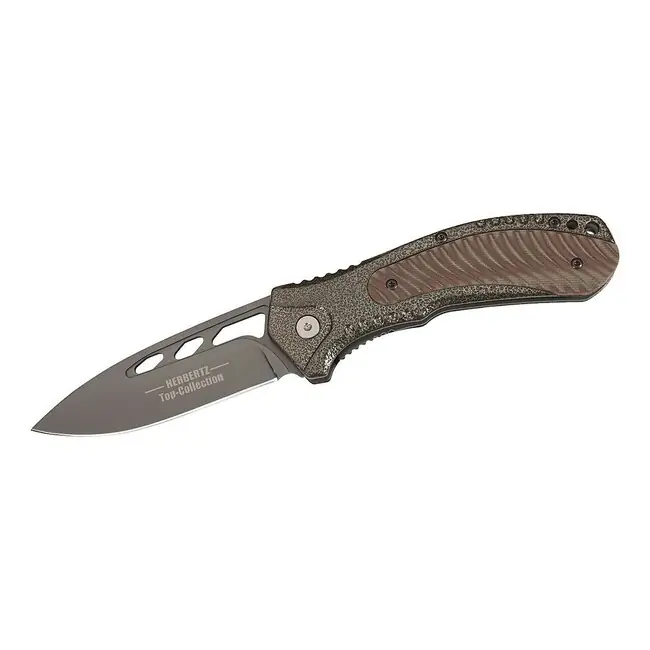 Novinka Kapesní nůž Herbertz TOP-Collection 8,7 cm, pískově hnědý, G10, nylonové pouzdro