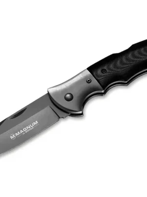 Kapesní nůž Magnum Gray Eminence 8,5 cm, černý, Micarta Must-Have