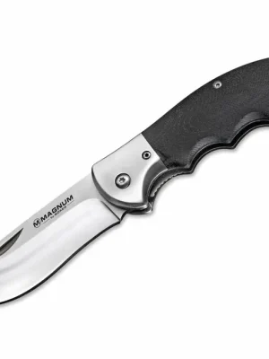 Levný Magnum NW Skinner kapesní lovecký nůž 8,5 cm, černý, G10