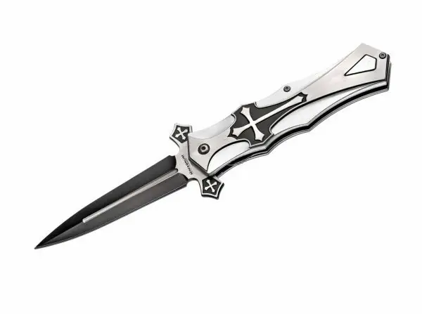 Kapesní nůž Magnum Crusader 10 cm, černý, hliník Nová Kolekce