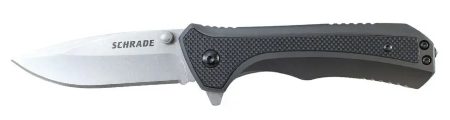 Kapesní nůž Schrade 8,1 cm, černý, hliník, G10 Ihned K Objednání