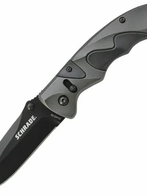 Kapesní nůž Schrade 9,2 cm, šedý, černý, hliník, guma Objednat Nyní