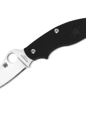 Vysoce Kvalitní Spyderco UK Penknife kapesní nůž pro každodenní použití 7,6 cm, černý, FRN