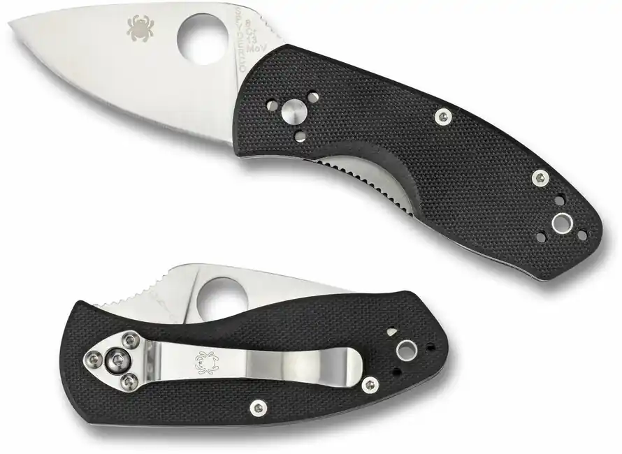 Spyderco Ambitious nejmenší kapesní nůž 5,7 cm, černý, G10 Aktuální