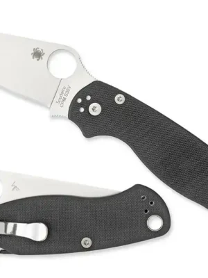 Kapesní nůž Spyderco Para Military 2 8,7 cm, černý, G10 Ihned K Objednání