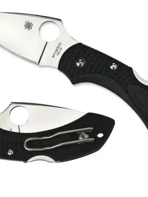 Kapesní nůž Spyderco Dragonfly 2 Lightweight Black Plain 5,7 cm, černý, FRN Expresní Doručení